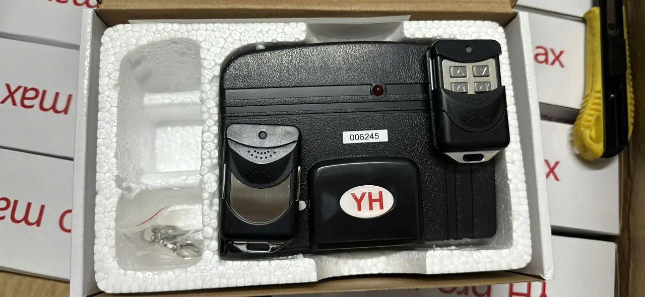 Hộp điều khiển + Remote cửa cuốn YH (Đài Loan)